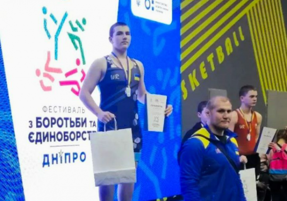 Краматорський борець переміг у фестивалі з боротьби та єдиноборств в Дніпрі