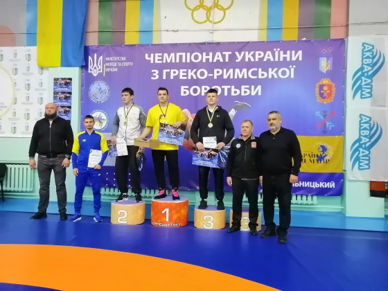 Борець з Краматорська переміг на Чемпіонаті України з греко-римської боротьби