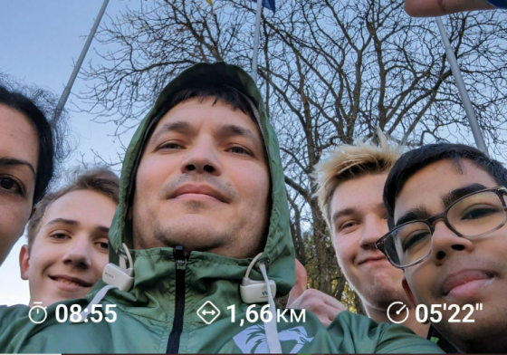 Біговий клуб «Донеччина» провів челендж «Краматорська миля»