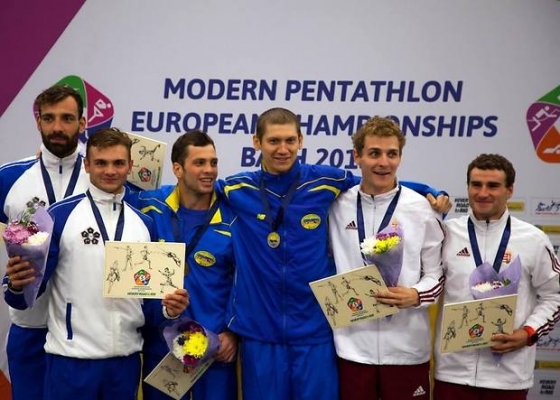 Украинцы выиграли &quot;золото&quot; на чемпионате Европы по пятиборью
