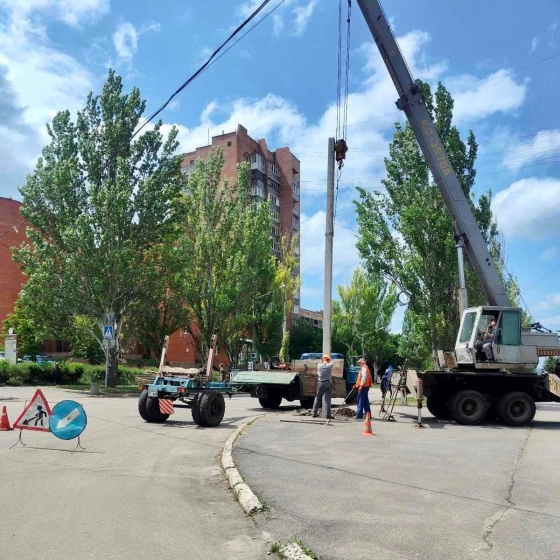 У Краматорську КП «Міськсвітло» відновили роботу світлофору