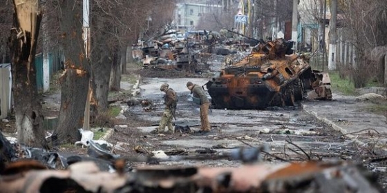 У петербурзі хакери вивели на екрани Ермітажу повідомлення про Бучу