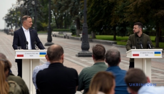 Дуда - Зеленському: Я вірю, що ви мені покажете український Крим