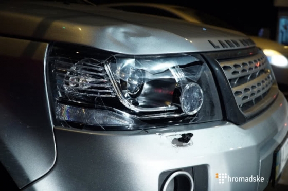 В Киеве судья на Land Rover сбил насмерть пешехода