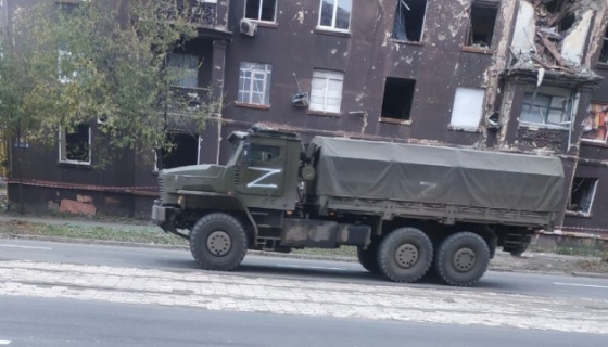 У Маріуполі фіксують збільшення кількості загарбників і військової техніки