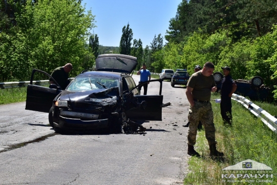 Серьезная авария на въезде в Святогорск