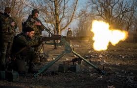 Морпехи вчера уничтожили 4 танка и 1 БМП в Мариуполе