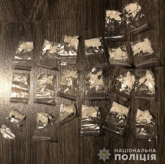 В Киеве задержали россиянина с пятью килограммами кокаина