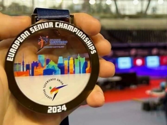 Артем Гарбар із Дружківки здобув бронзову медаль на чемпіонаті Європи з тхеквондо (ВТФ) у сербському Белграді
