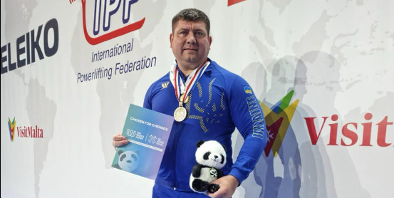 Пауерліфтер з Краматорська Олексій Бичков отримав ліцензію на Всесвітні ігри 2025