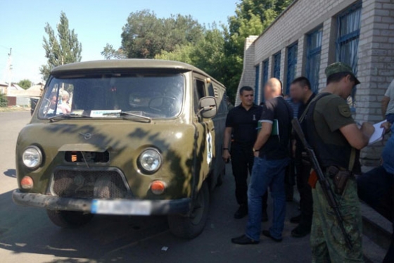 В Краматорске совершено вооруженное нападение на почтовый автомобиль