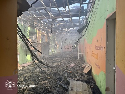 У двох містах Краматорського району виникли пожежі внаслідок обстрілів