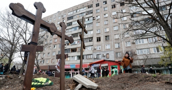 В Маріуполі за перший рік повномасштабної війни загинуло щонайменше 8 тис. людей, - Human Rights Watch