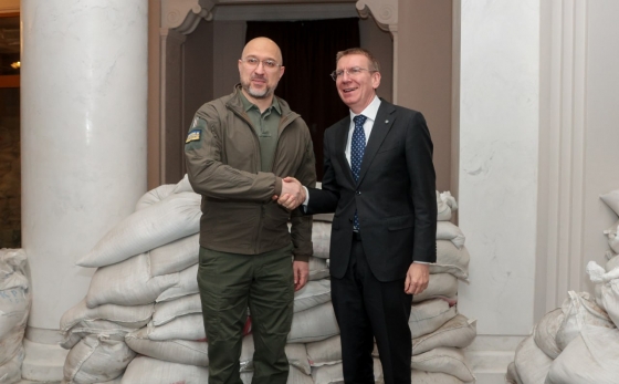 Латвія перебуває у трійці найбільших донорів військової допомоги Україні, - Шмигаль