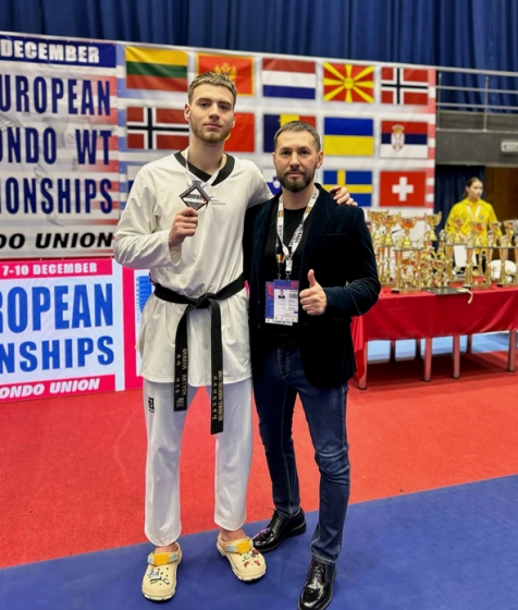 Тхеквондист із Краматорського району здобув «срібло» чемпіонату Європи серед молоді