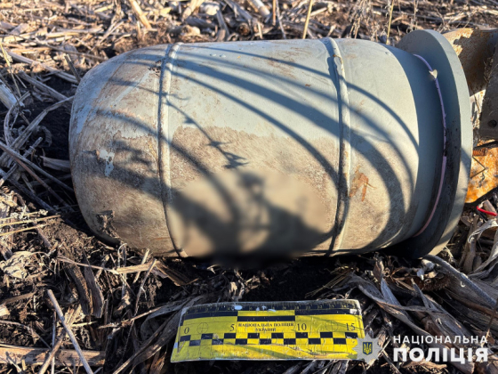 Вибухотехніки поліції Донеччини знешкодили нерозірвану бойову частину ворожого безпілотника