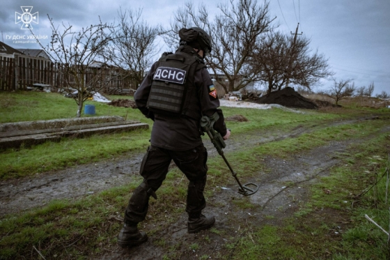 Піротехніки ДСНС виявили на Донеччині ще 163 вибухонебезпечних предмети