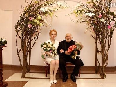 Сегодня 80-летний Джигарханян в третий раз женился 