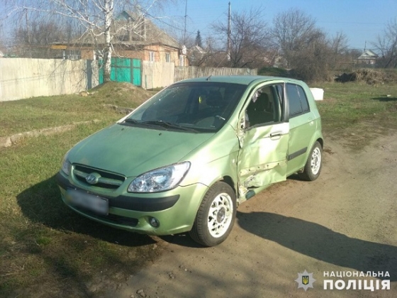 ДТП с участием мотоцикла