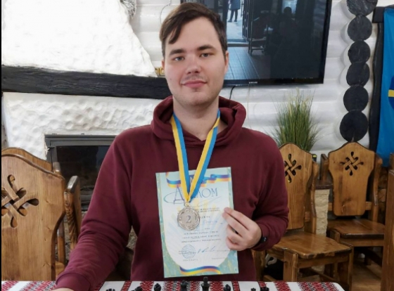 Краматорець став срібним призером чемпіонату України з шахів