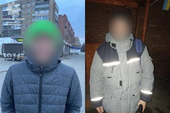 Двох осіб у розшуку виявили патрульні у Краматорську та Слов’янську