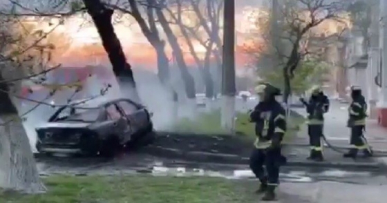 В Краматорске сгорел еще один автомобиль 