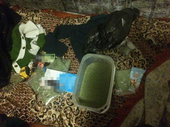 Полиция изъяла килограмм наркотиков в центре города 