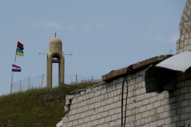 Позиции в Широкино, которые покинули боевики, заминированы и простреливаются 