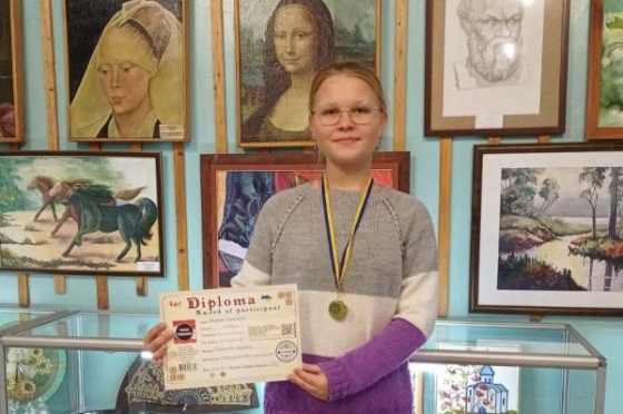 Юная кружевница из Краматорска стала лауреатом международного фестиваля