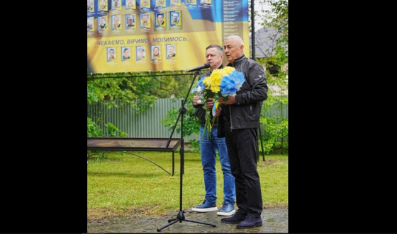 Гончаренко вшанував полеглих героїв у Перечині.