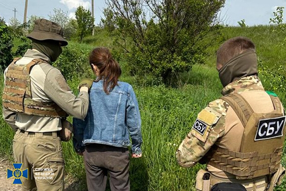 Затримано навідницю вогню по Краматорську та Слов&#039;янську