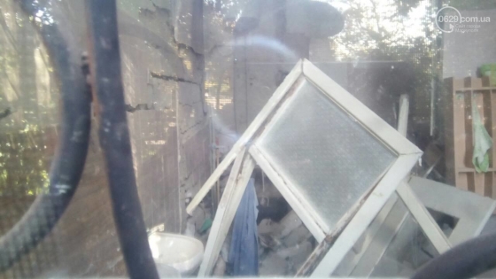 В мариупольском детском саду упала стена