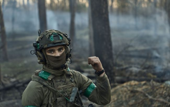 Легіонери ГУР показали бої у районі Часового Яру (відео)