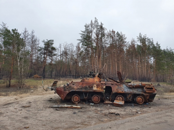 У лісах Донеччини розпочали роботи з ліквідації наслідків бойових дій