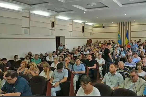 Городской голова Краматорска публично отчитался перед громадой