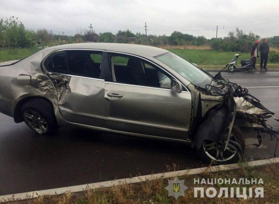 Видео смертельной аварии на Славянском курорте (видео)