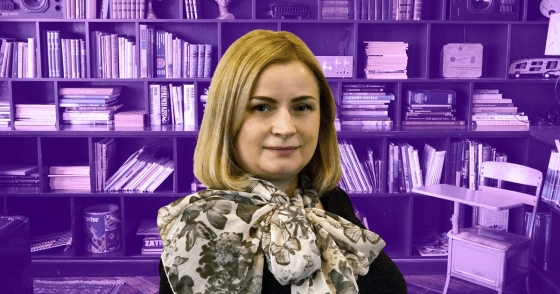 Оксана Проселкова виїхала з Краматорська за кордон. Але продовжує вчити дітей зі сходу української