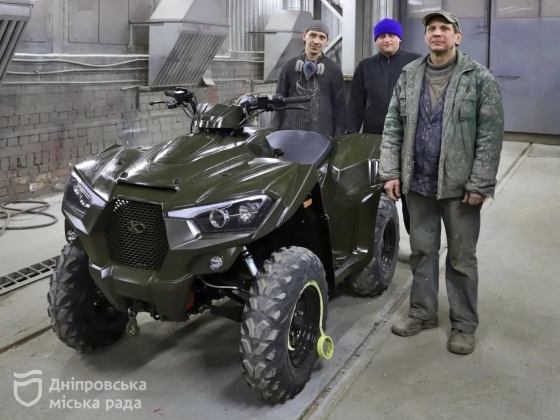 Дніпро замовив для Сил оборони сотню квадроциклів: перші 50 вже готують до відправлення на фронт