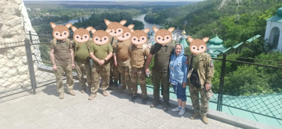 Військовослужбовці на Донеччині відвідали Святогірський заповідник з метою психологічної реабілітації