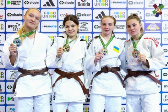 Дзюдоїстка з Краматорського району стала бронзовою призеркою кадетського Кубку Європи