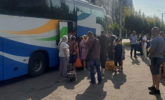 Евакуація продовжується: мешканці Донеччини вирушили з Краматорська та Костянтинівки до Німеччини