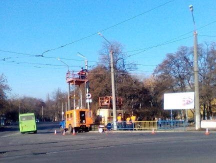 В Краматорске часть улицы Орджоникидзе останется без наружного освещения