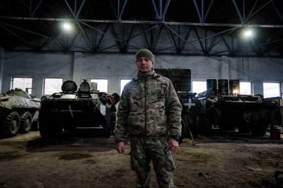 Гвардійці із Краматорського району роблять неможливе, аби пошкоджена «броня» знов стала боєздатною