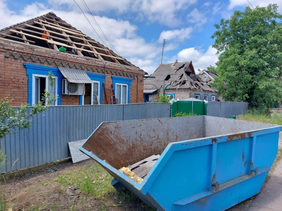 У Ясногірці встановили об&#039;ємний контейнер для збору сміття