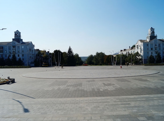 Почему не работает фонтан на центральной площади Краматорска