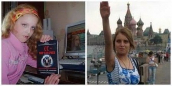 Ведущая сепаратистского телеканала оказалась неонацисткой