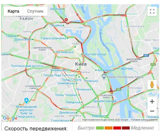 В первый день без метро Киев остановился в пробках: сложнее всего добраться в центр с Левого берега