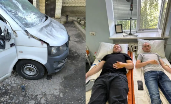 Від російських дронів потерпають не лише цивільні: дрон атакував поліцейських охорони Донеччини
