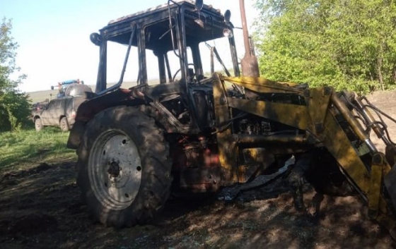 У Харківській області підірвався трактор, водій отримав поранення