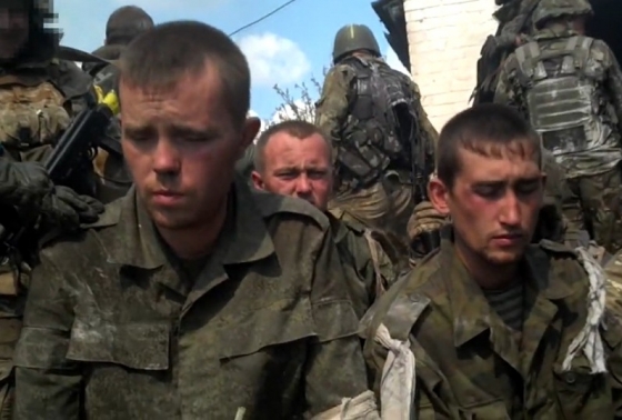 СБУ опубликовала видео с пленными российскими солдатами времен Иловайска